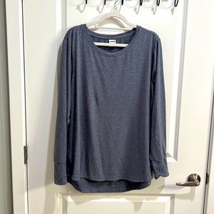 Avia size XXXL/3XG (22) gray long sleeve shirt, very soft